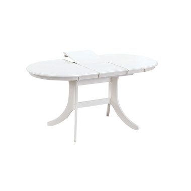 Стол обеденный Gavana (1200-1530х750х760) WHITE (белый)