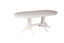 Стол обеденный Venice (1500-1900х900х760) WHITE (P) (белый)