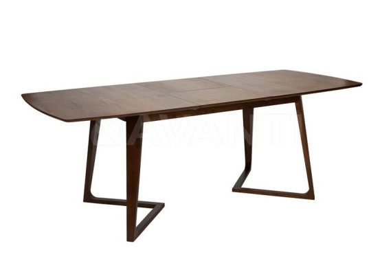 Стол обеденный Alissa (1600-2100x900x750) WALNUT (орех)