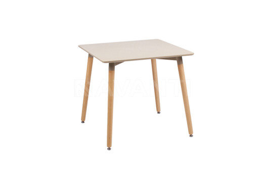 Стол обеденный Vito (800x800x740) TAUPE (таупе)