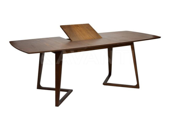 Стол обеденный Alissa (1600-2100x900x750) WALNUT (орех)