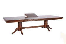 Стол обеденный Lord (2400-3000х1200х760) NEW AB WALNUT (темный орех)