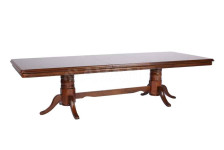 Стол обеденный Lord (2400-3000х1200х760) NEW AB WALNUT (темный орех)
