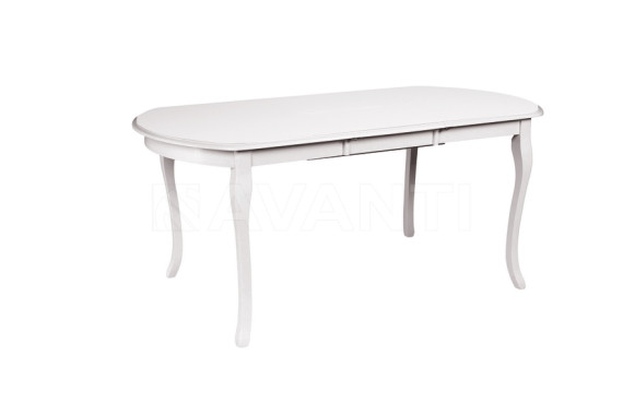 Стол обеденный Alicante (1200-1590*800*760) IVORY WHITE (айвори)
