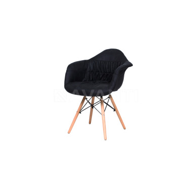 Полукресло Soft BLACK (черный)