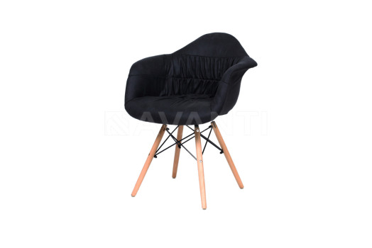 Полукресло Soft BLACK (черный)