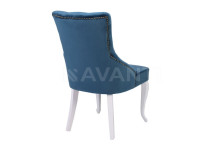 Стул Hilton WHITE HIGLOSSY/AQUA (белый глянец/аква)