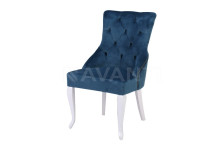 Стул Hilton WHITE HIGLOSSY/AQUA (белый глянец/аква)