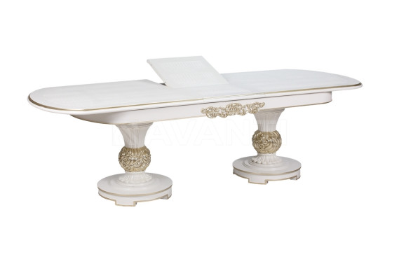 Стол обеденный Federica 1309 (2200-2700х1100х780) белый