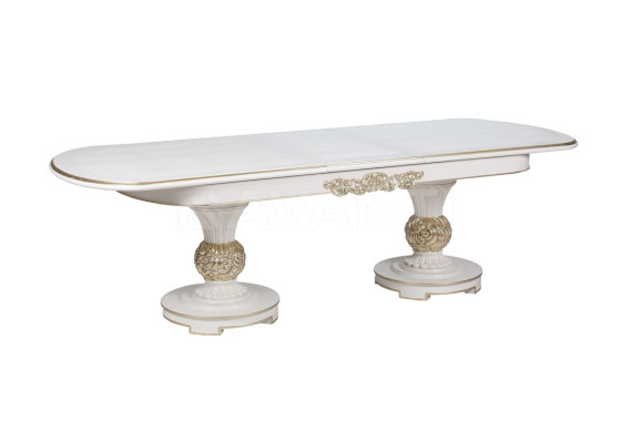 Стол обеденный Federica 1309 (2200-2700х1100х780) белый