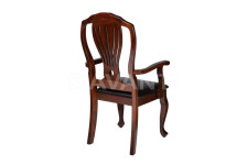 Стул с подлокотниками Jasmine NEW AB WALNUT (темный орех)