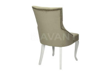 Стул Hilton WHITE HIGLOSSY/BEIGE (белый глянец/беж)