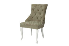 Стул Hilton WHITE HIGLOSSY/BEIGE (белый глянец/беж)