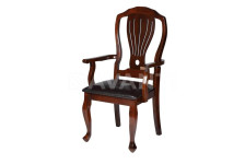 Стул с подлокотниками Jasmine NEW AB WALNUT (темный орех)