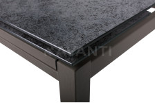 Стол обеденный Like-2 (1100-1700x740x750) BROWN/ANTHRACITE (коричневый/антрацит)