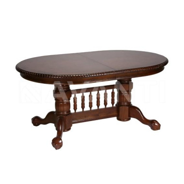 Стол обеденный HNDT-4296-SWC (1600-2400x1067x760) HN GLAZE#1 (орех)