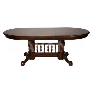 Стол обеденный HNDT-4296-SWC (1600-2400x1067x760) HN GLAZE#1 (орех)