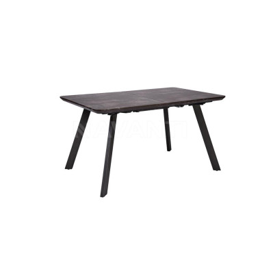 Стол обеденный Dakar (1400-1800x850x760) DARK STONE (темный камень)