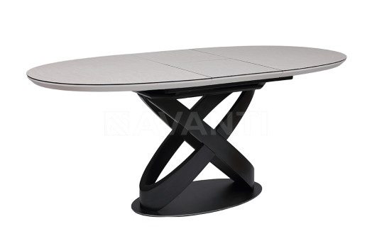 Стол обеденный Orbita (1400-1800x900x760) LIGHT GREY (светло-серый)