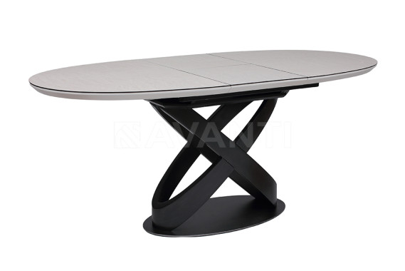 Стол обеденный Orbita (1400-1800x900x760) LIGHT GREY (светло-серый)