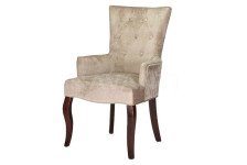 Стул Bosco DARK WALNUT/BEIGE BG#1 (темный орех/беж светлый)