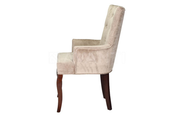 Стул Bosco DARK WALNUT/BEIGE BG#1 (темный орех/беж светлый)