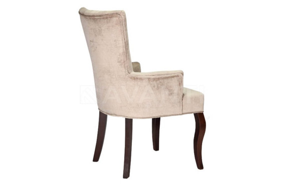 Стул Bosco DARK WALNUT/BEIGE BG#1 (темный орех/беж светлый)