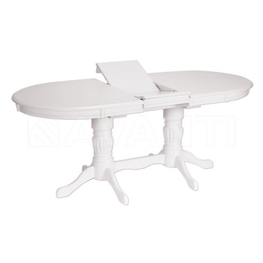 Стол обеденный Anjelica (1500-1850*900*750) IVORY WHITE (айвори)