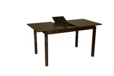 Стол обеденный Matrix (1200-1500х750х760) NEW AB WALNUT (темный орех)