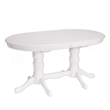 Стол обеденный Anjelica (1500-1850*900*750) IVORY WHITE (айвори)