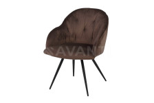 Стул Zara BROWN VELVET (коричневый)
