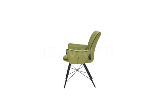 Стул Prima LIME GREEN (лайм) с подлокотниками