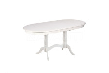 Стол обеденный Eva (1200-1590x800x750) IVORY WHITE (айвори)