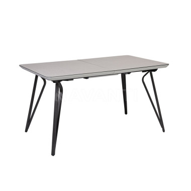 Стол обеденный Terra (1400-1800x850x760) LIGHT GREY (серый)