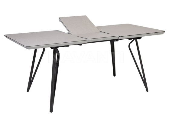 Стол обеденный Terra (1400-1800x850x760) LIGHT GREY (серый)