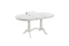 Стол обеденный Eva (1200-1590x800x750) IVORY WHITE (айвори)