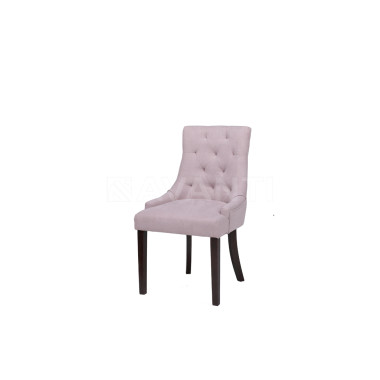 Стул Coral DARK WALNUT/PINK (темный орех/розовый)