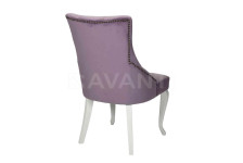 Стул Hilton WHITE HIGLOSSY/LILAC (белый глянец/лиловый)