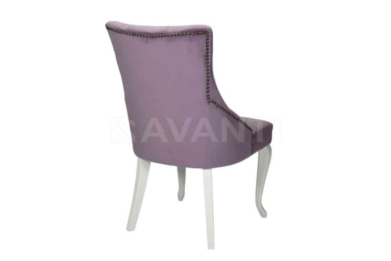 Стул Hilton WHITE HIGLOSSY/LILAC (белый глянец/лиловый)