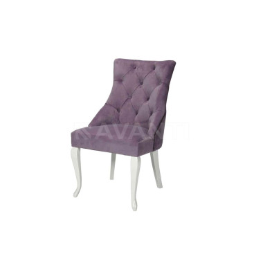 Стул Hilton WHITE HIGLOSSY/LILAC (белый глянец/лиловый)