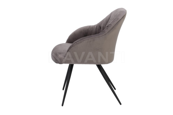 Стул Zara GREY VELVET (серый)