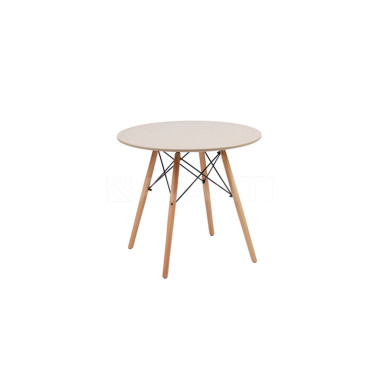 Стол обеденный Fancy (D800x720) TAUPE (таупе)