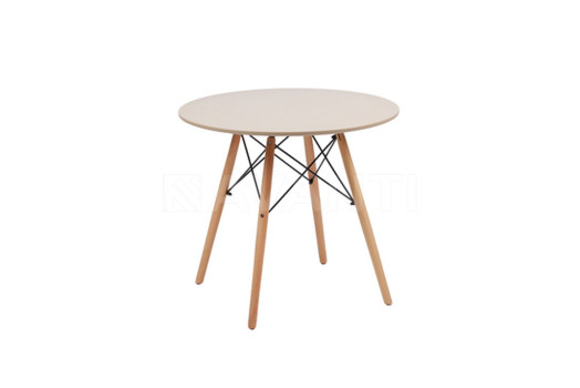 Стол обеденный Fancy (D800x720) TAUPE (таупе)