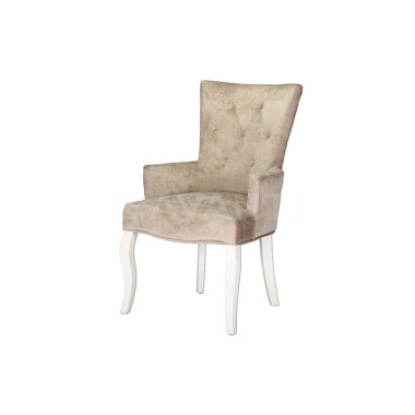 Стул Bosco WHITE HIGLOSSY/BEIGE BG#1 (белый лак/беж светлый)