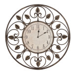 Часы настенные London Time малые Амбер арт. 47008 Амбер(Бр)