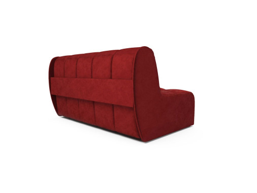 Диван Аккордеон Барон №2 бархат красный STAR VELVET 3 DARK RED