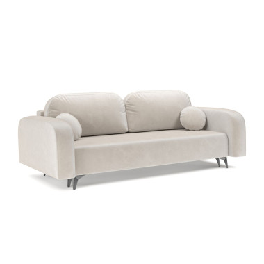 Диван Цюрих бархат бежевый STAR VELVET 6 LIGHT Beige