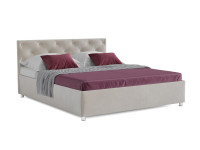 Кровать Классик бархат бежевый STAR VELVET 6 BEIGE 160