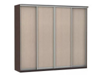 Шкаф купе Модерн 2362х600 4-х дверный 4-х секционный глухой венге/ясень