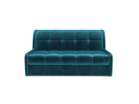 Диван Аккордеон Барон №6 бархат сине-зеленый STAR VELVET 43 BLACK GREEN